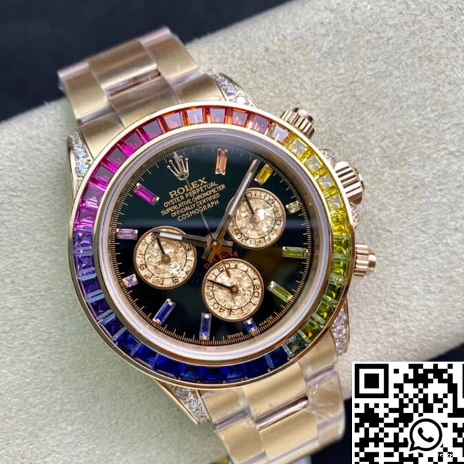 Factory Rolex 116595 RBOW Daytona Rose Gold TW 0126